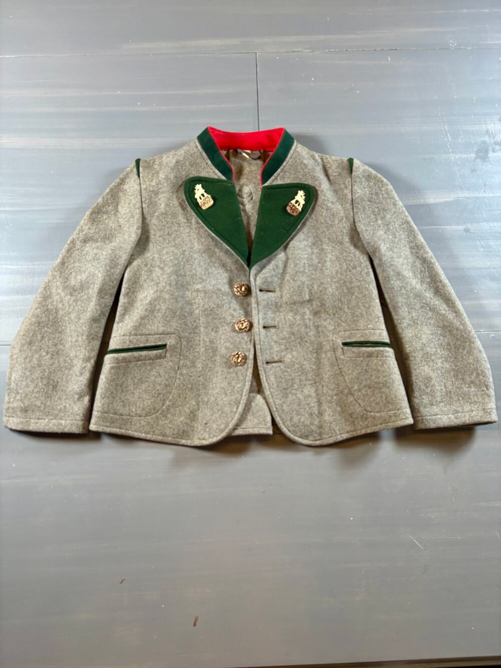 Vintage Bavarian Trachten Children's Jacket Octoberfest German